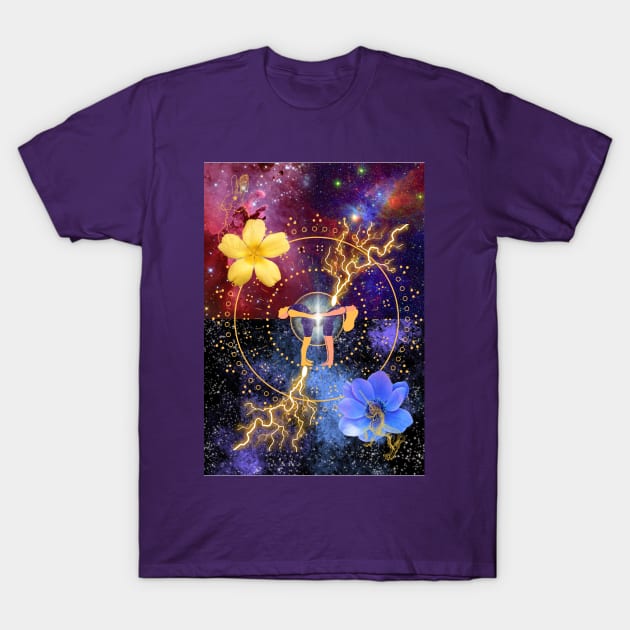 Manifesting art - a power couple T-Shirt by ManifestYDream